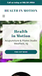 Mobile Screenshot of healthinmotion.biz